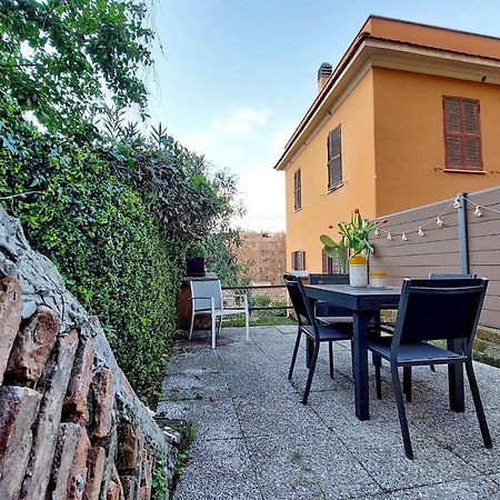 4Bnb - Cozy Vatican Loft With Terrace Rome Bagian luar foto