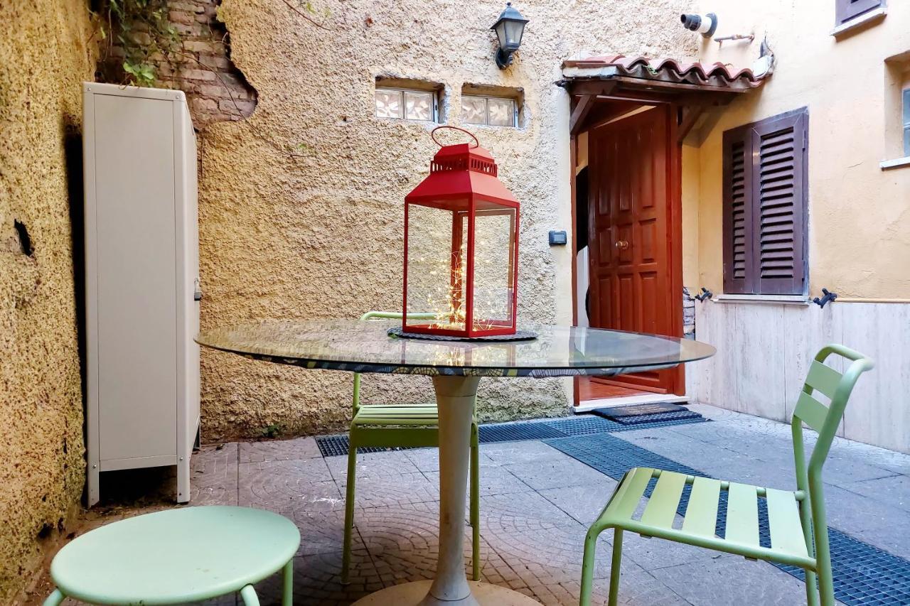 4Bnb - Cozy Vatican Loft With Terrace Rome Bagian luar foto