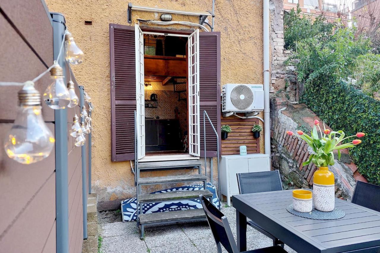 4Bnb - Cozy Vatican Loft With Terrace Rome Bagian luar foto