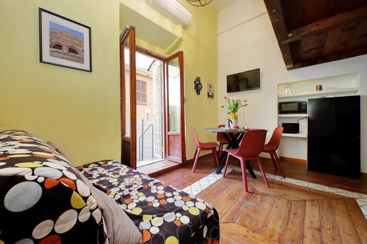 4Bnb - Cozy Vatican Loft With Terrace Rome Bagian luar foto
