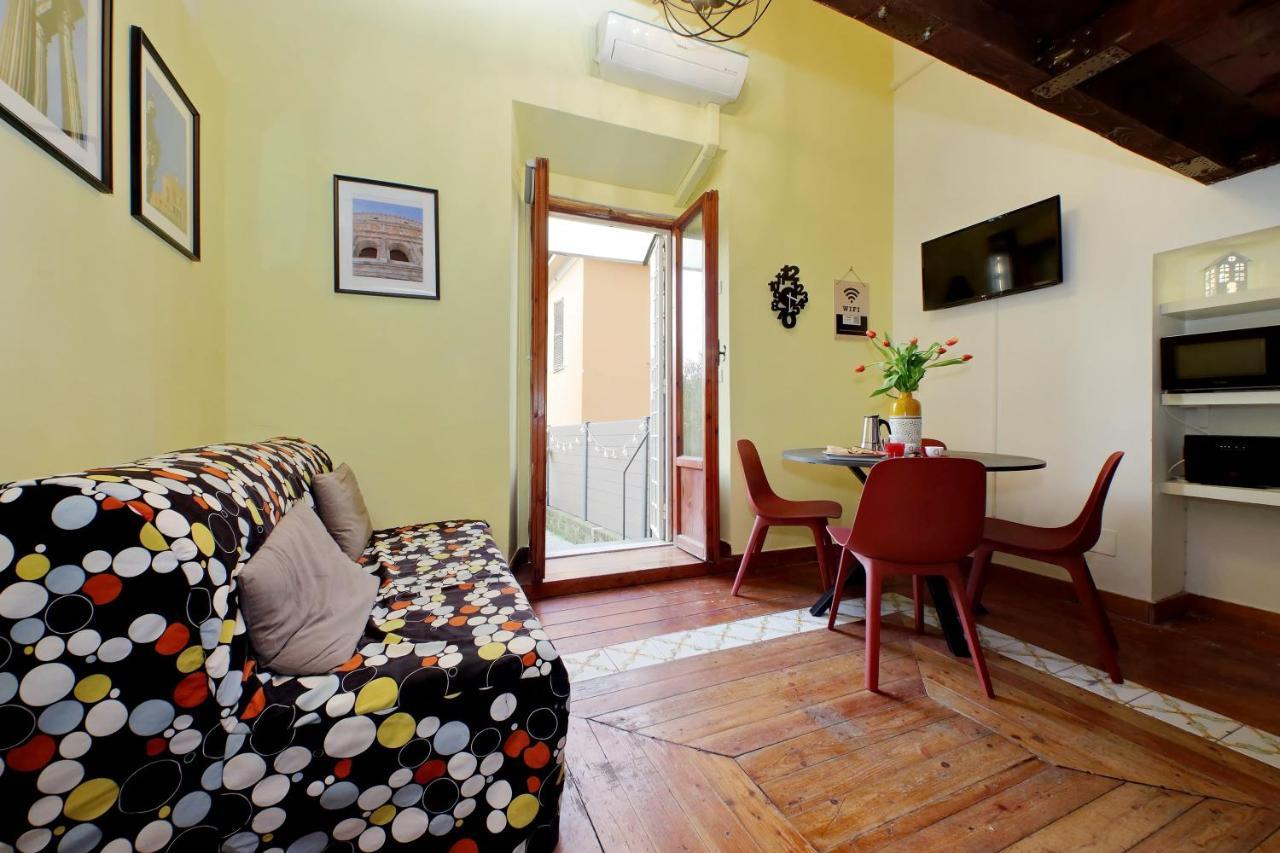 4Bnb - Cozy Vatican Loft With Terrace Rome Bagian luar foto
