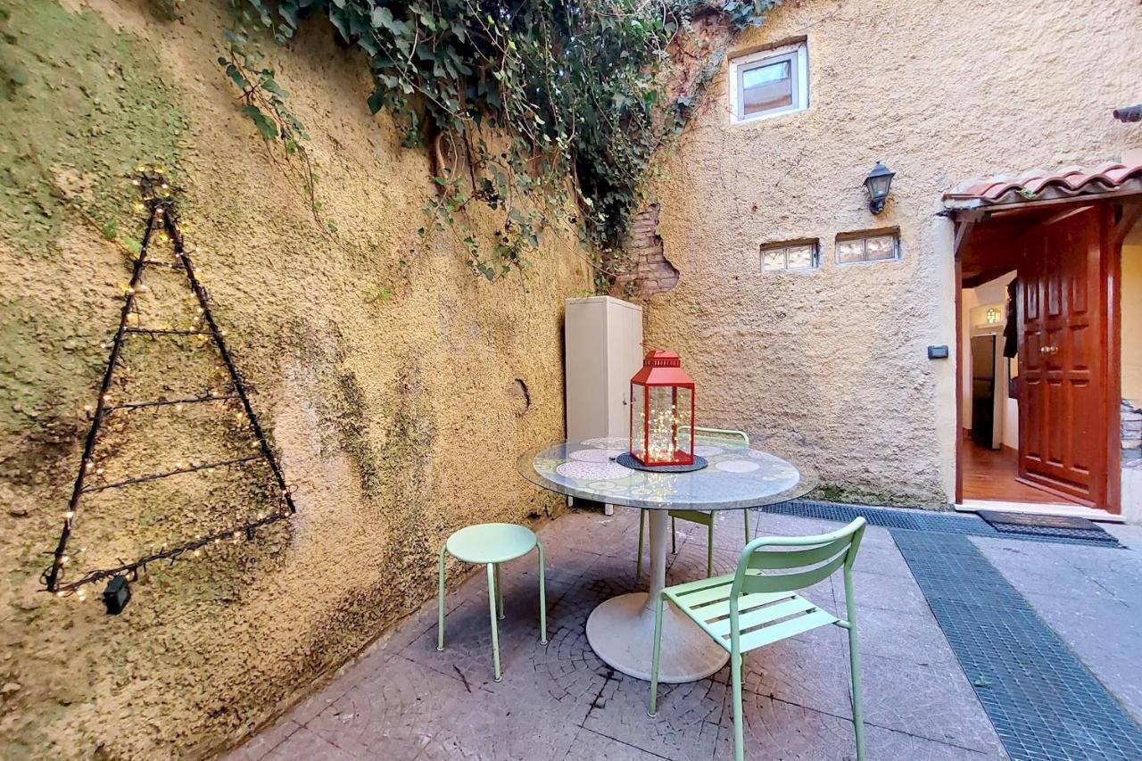 4Bnb - Cozy Vatican Loft With Terrace Rome Bagian luar foto
