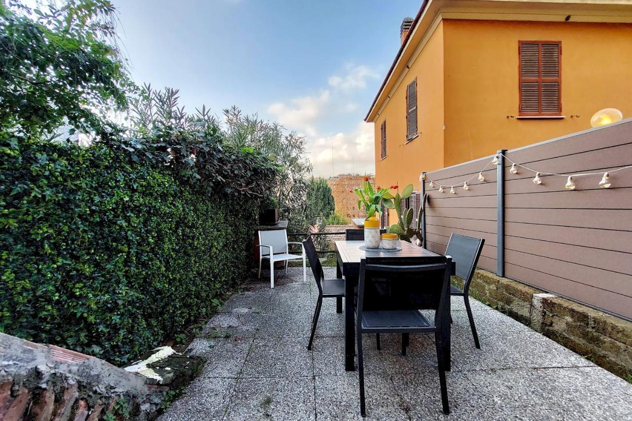 4Bnb - Cozy Vatican Loft With Terrace Rome Bagian luar foto